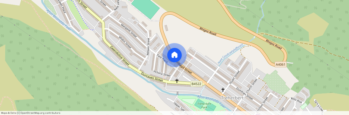 Abertonllwyd Street, Treherbert