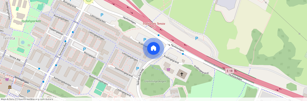 Krällingegränd, Spånga