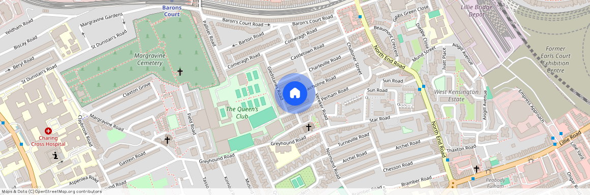 55b, W14 9JY, London