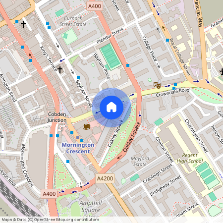 Oakley Square, Camden, London, NW1 1NB