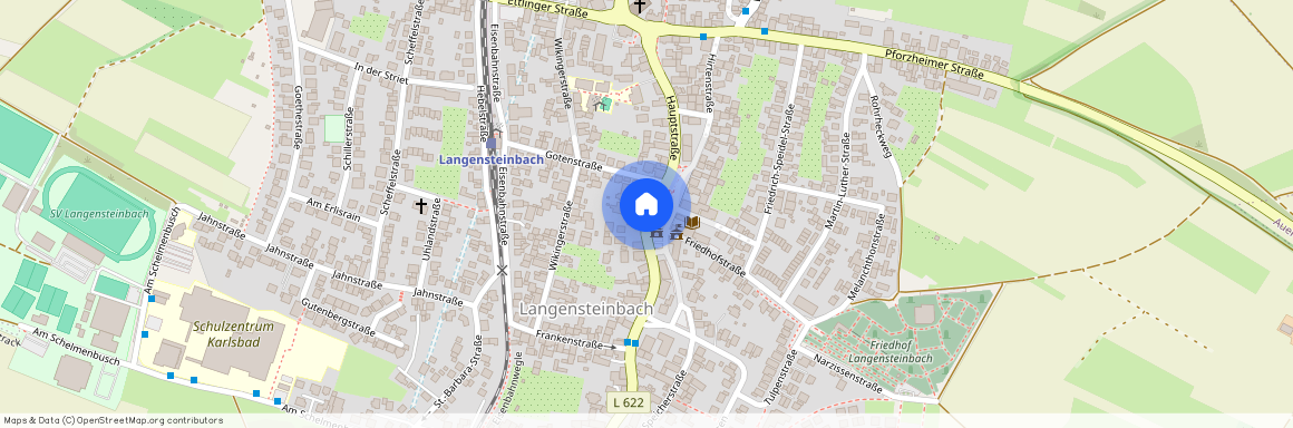 76307 Karlsbad / Langensteinbach