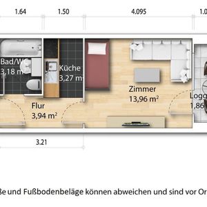1-Zimmer Mietwohnung - Großzschachwitz - Photo 2