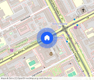 Mieszkanie przy Alei Solidarności róg Jana Pawła 31 m² - Zdjęcie 1