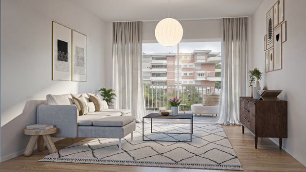 4.5 Zimmer, 91 m², 3. Stock - Foto 1