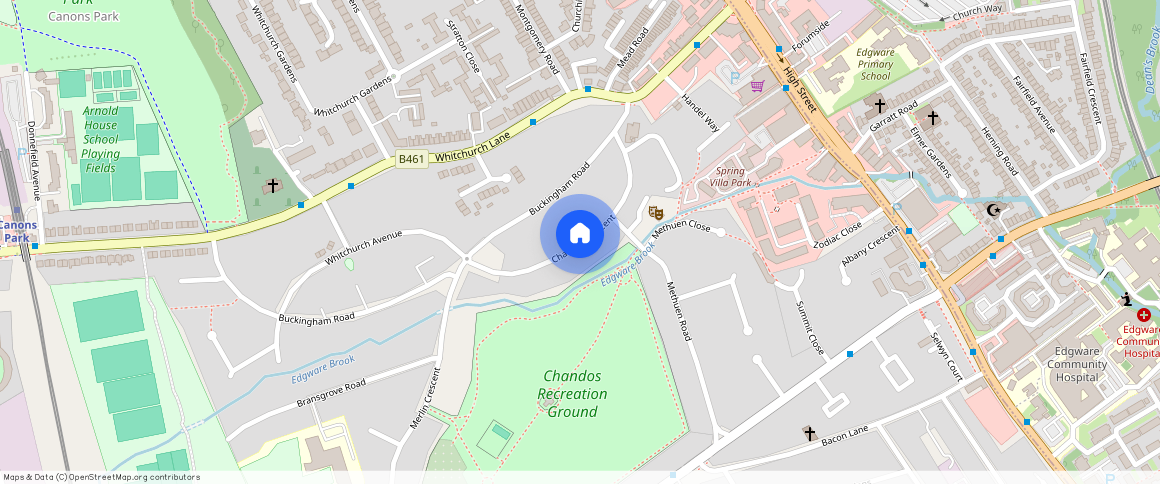 Chandos Crescent, Edgware, Middlesex