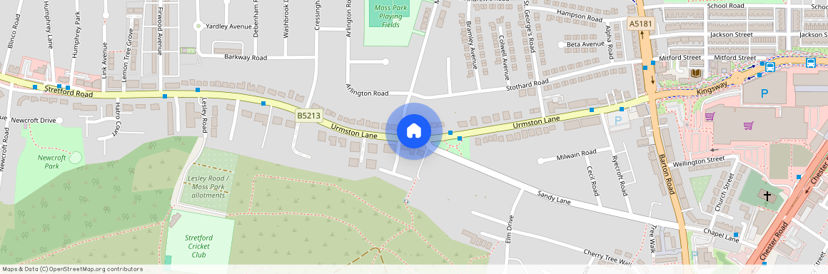 Urmston Lane, Stretford, Manchseter