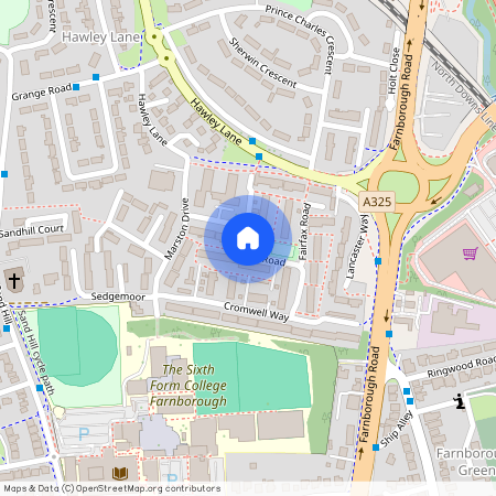 Fairfax Road, Farnborough, Hampshire, GU14
