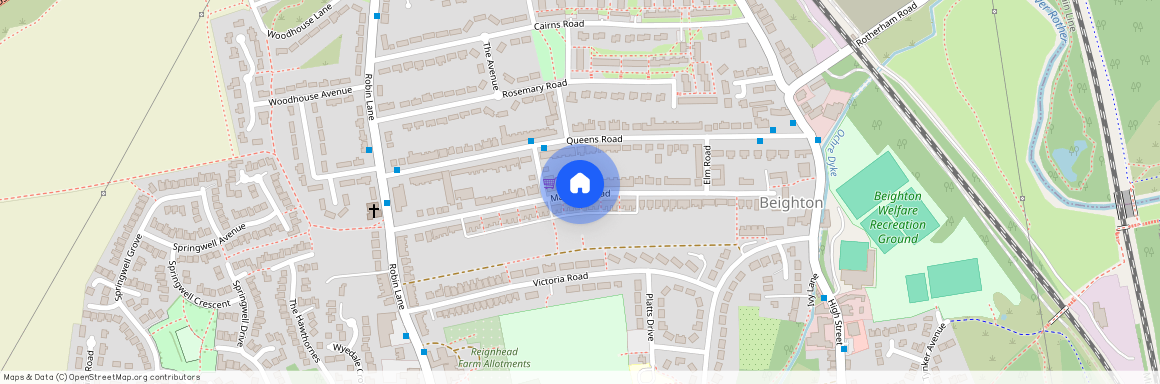 Manvers Road, Beighton, Sheffield, South Yorkshire, S20