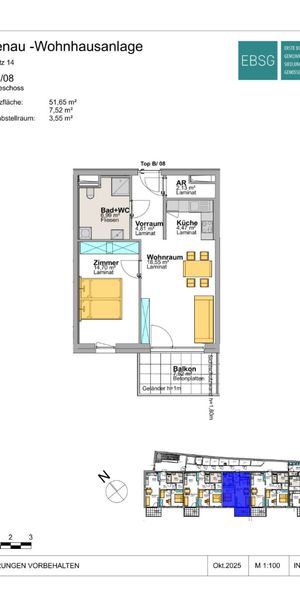 attraktive 2-Zimmer-Wohnung Top B8 - Photo 2