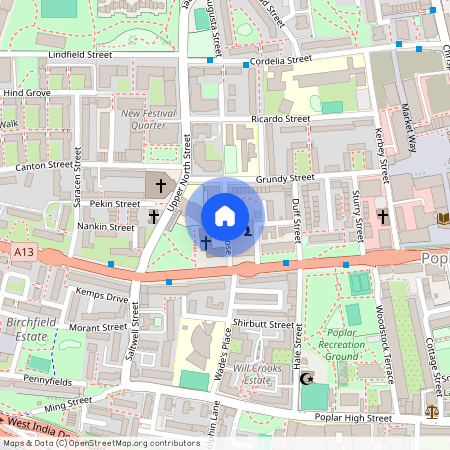 Annabel Close, Canary Wharf