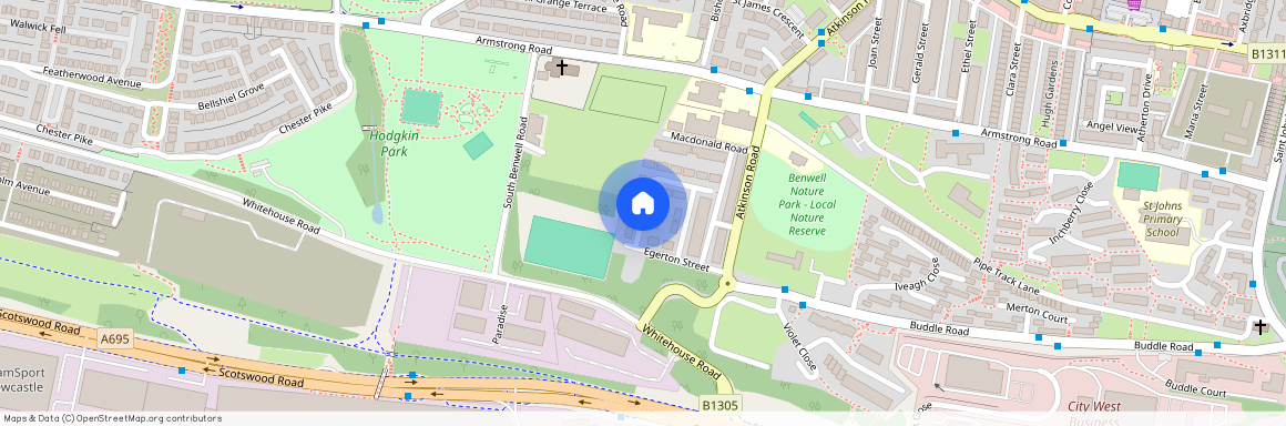 Bilborough Gardens, Newcastle upon Tyne NE4