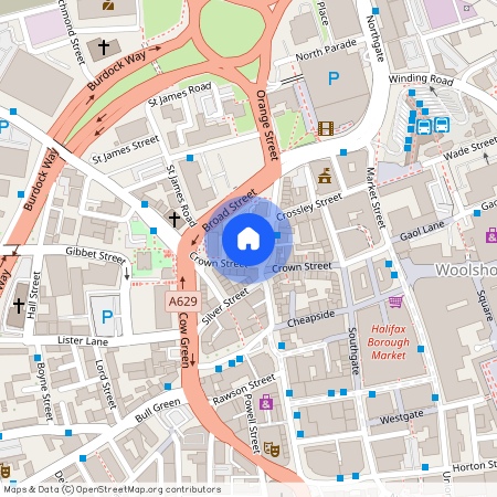 Apt 5 20-22 Crown Street, Halifax, West Yorkshire