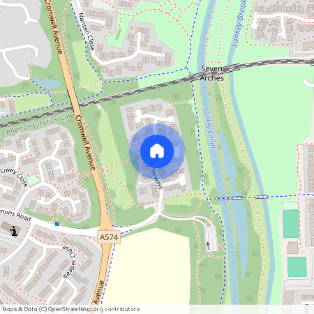 Waterways, Warrington WA5 1HA