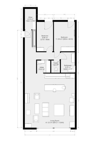 Appartement te huur - Photo 2