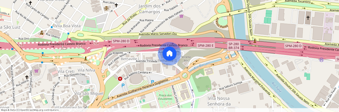 Avenida Anápolis, Bethaville I, Barueri