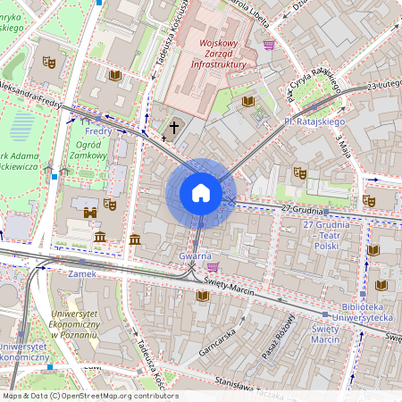 ul. Gwarna, Centrum, Stare Miasto, Poznań, wielkopolskie