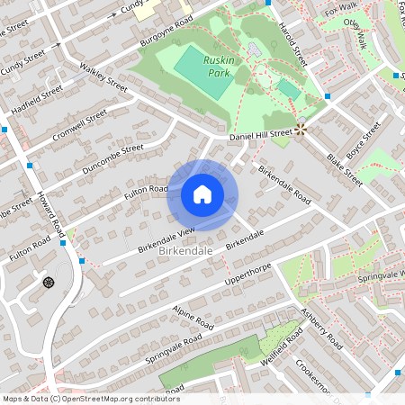 Fulton Road, Sheffield, South Yorkshire, UK, S6