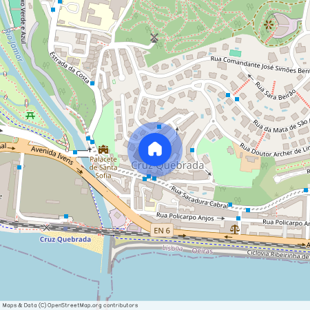 Lisboa, Oeiras, Algés, Linda-a-Velha e Cruz Quebrada-Dafundo, Cruz Quebrada-Centro (Cruz Quebrada-Dafundo)
