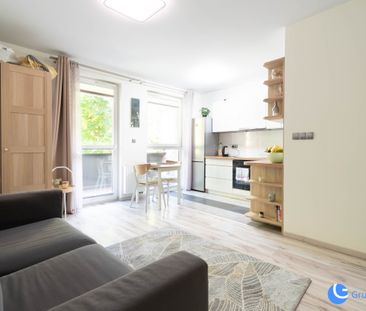 Kawalerka 26m2, ul. Trybuny Ludów, balkon - Photo 3