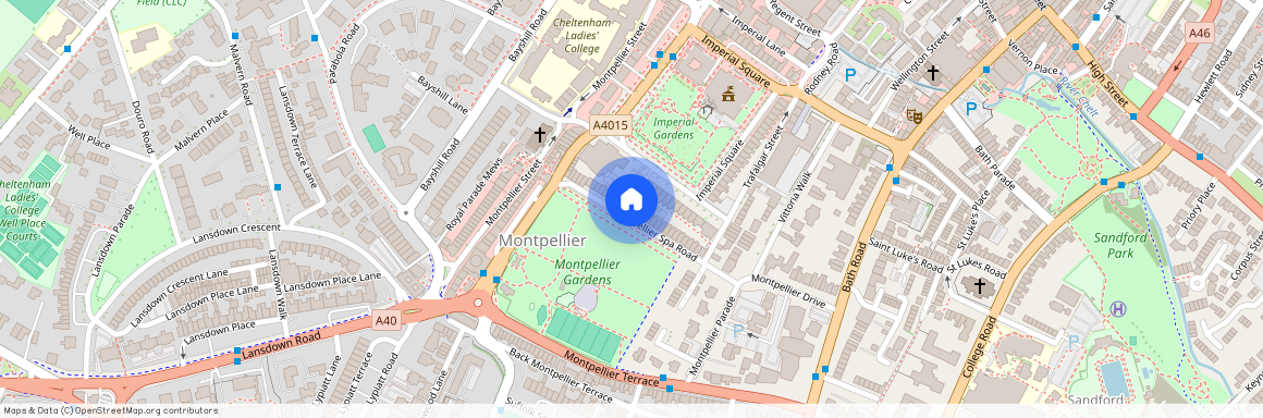 Montpellier Spa Road GL50 1UL