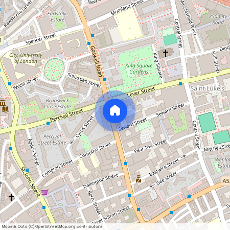 Goswell Road, Barbican, EC1V