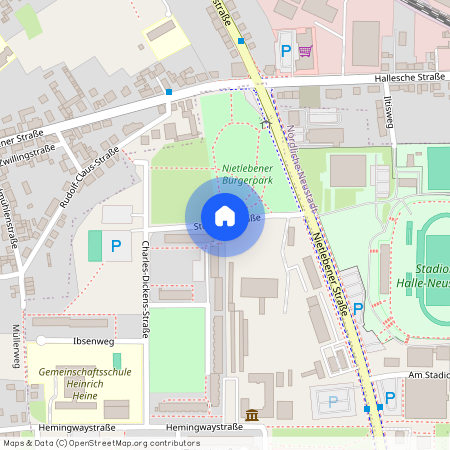 Steinbeckstraße, 06126, Steinbeckstraße    Halle