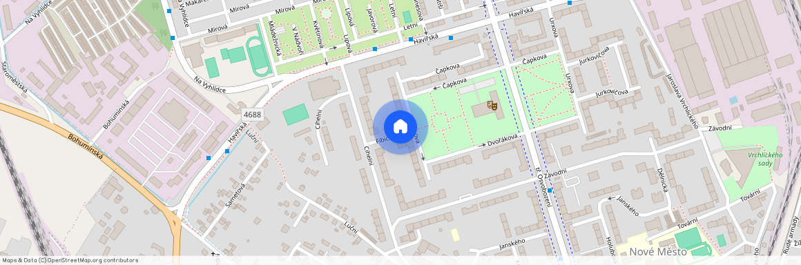 Fibichova, Karviná - Karviná-město, Moravskoslezský kraj