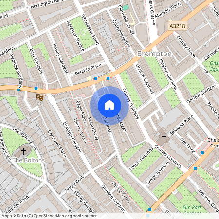 ROLAND GARDENS, SOUTH KEN SW7