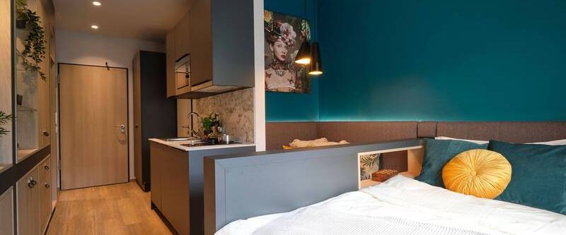 Furnished 1-Room-Business-Apartment (Urban Smart Studio) All-Inclusive Rent - Photo 1