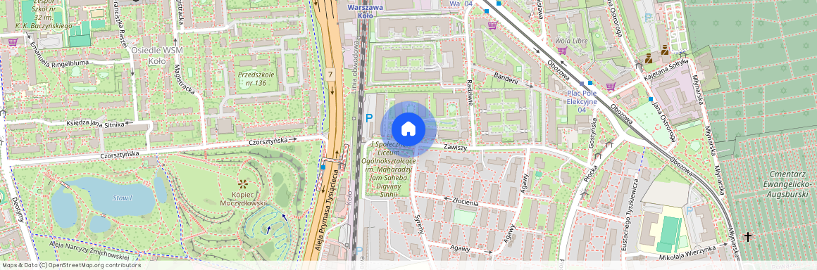 ul. Zawiszy, Młynów, Wola, Warszawa, mazowieckie