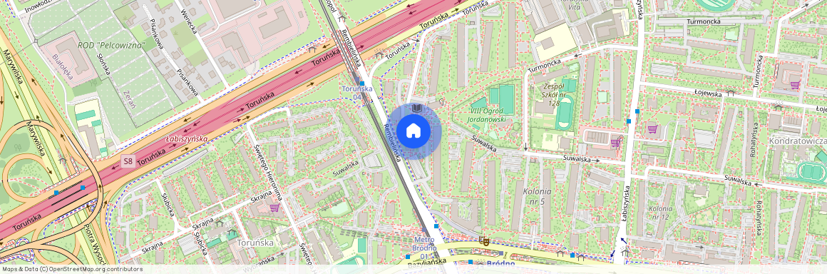 ul. Suwalska, Bródno, Targówek, Warszawa, mazowieckie