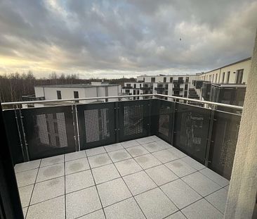 barrierefreie Neubau-Wohnung mit EBK, Süd-Balkon, Echtholzparkett, Fahrstuhl, Tiefgarage - Photo 1
