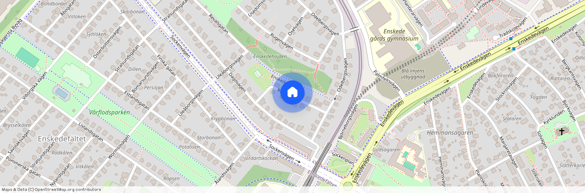 Runövägen, Enskede