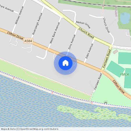 2A CLIFTON DRIVE, LYTHAM ST-ANNES, LYTHAM FY8