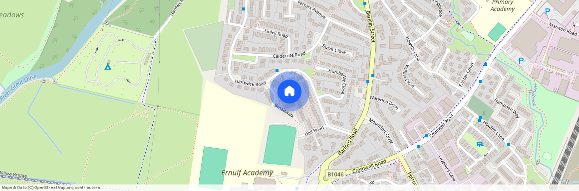 The Broad Walk, Eynesbury, PE19