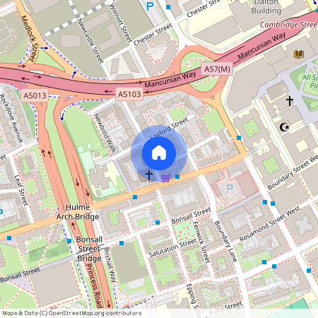 Newcastle Street, Hulme, Manchester, M15