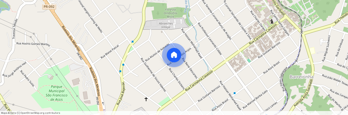 Rua Augusto dos Anjos, 638, Abranches - Curitiba - PR