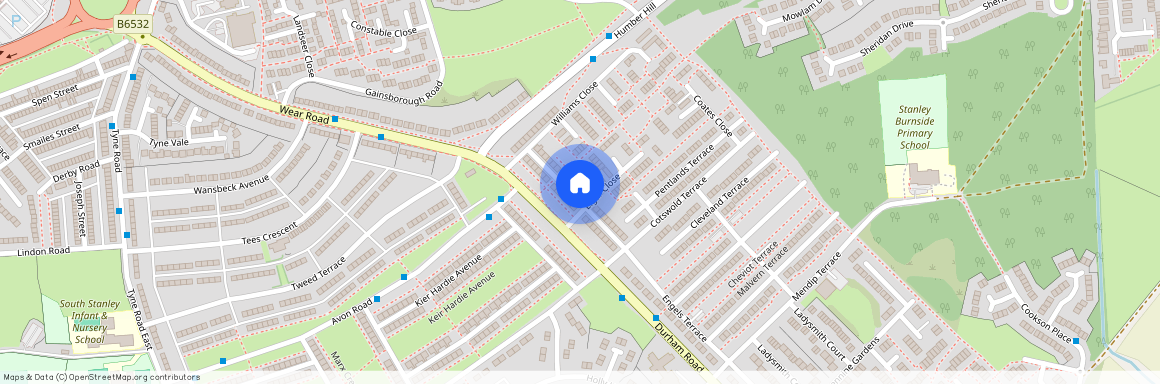 Engles Terrace, Stanley, DH9