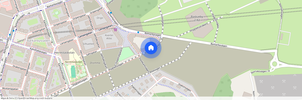 Flygfältsvägen, Järfälla