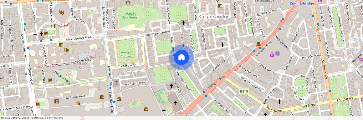 1 Ennismore Street, London SW7 1JB, Knightsbridge, London, SW7