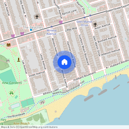 43 Wineva Avenue Unit# Lower, Toronto