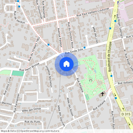 Rue Ampère, Francja, Oullins-Pierre-Bénite