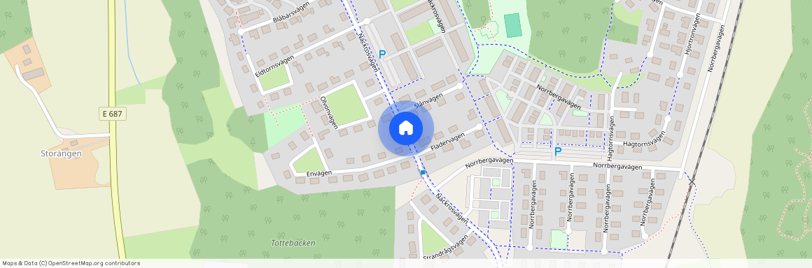 Näckrosvägen, Sturefors