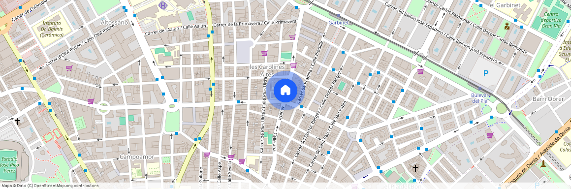 Carolinasaltas, Alicante