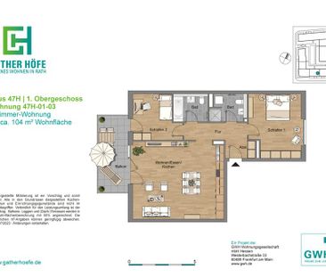 47122/91 moderne 3-Zimmer-Wohnung im Neubau-Objekt - Photo 5