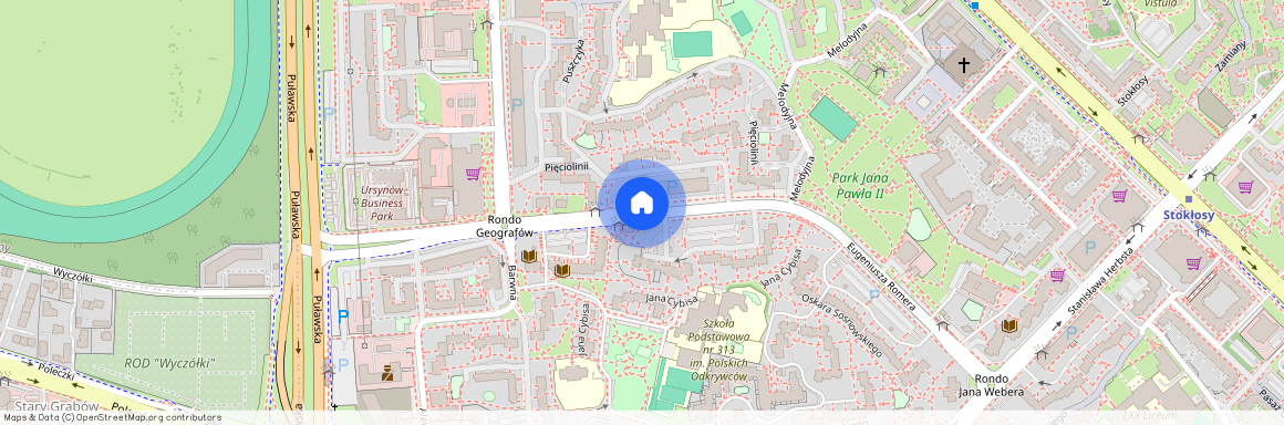 ul. Eugeniusza Romera, Ursynów Północny, Ursynów, Warszawa, mazowieckie