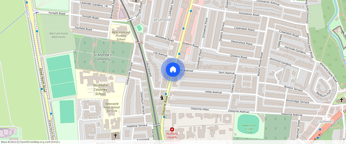 Osborne Road, Newcastle Upon Tyne