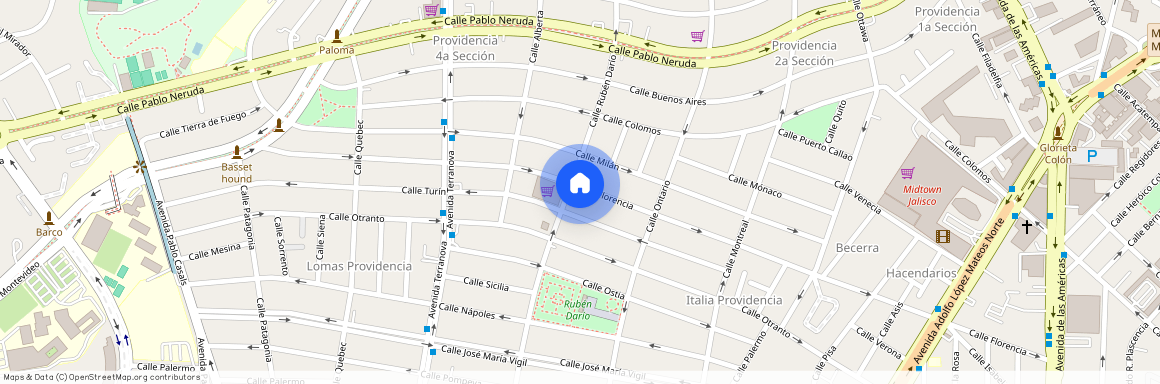 Calle Florencia 2795, Providencia 2a. Secc, 44630 Guadalajara, Jalisco, México