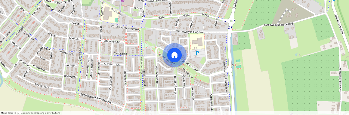 Passewaaij-Zuid-Oost, 4007 HB, Aardbeivlinder, Tiel