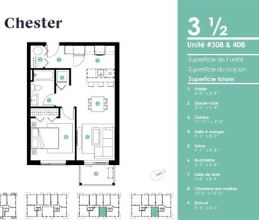 Appartement Huntingdon � Louer - Photo 2